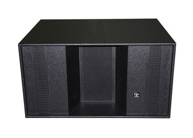 Compact Disco Sound Equipment , 2x18" 1200W Subwoofer With Horn Loaded Design